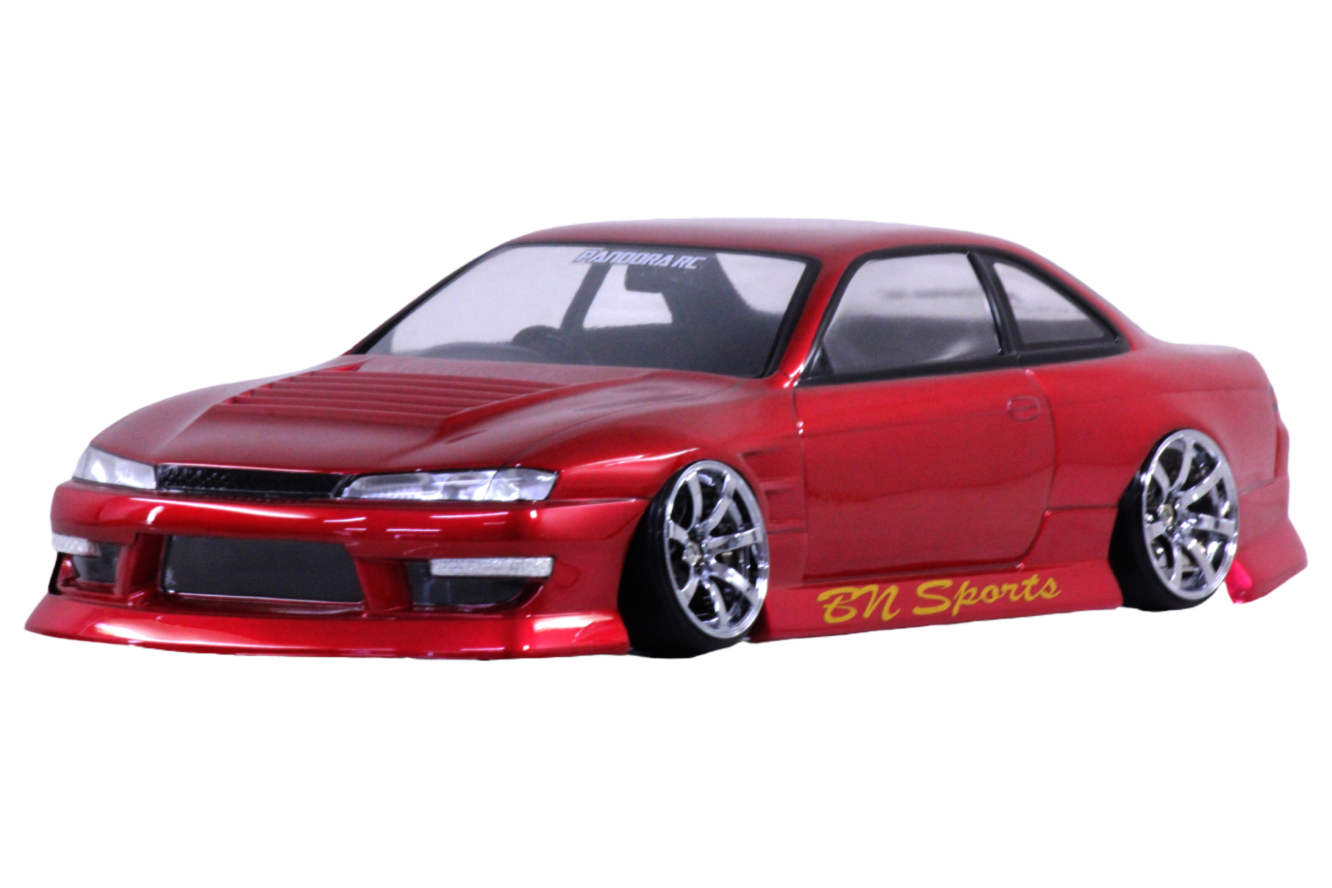 パンドラRC ＢＮスポーツ　S14シルビア後期　製作済ラジコンボディ