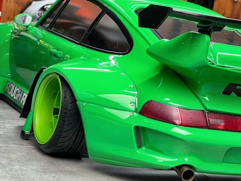 開発中】RWB 993 TYPE ワイドフェンダーSET | PANDORA RC