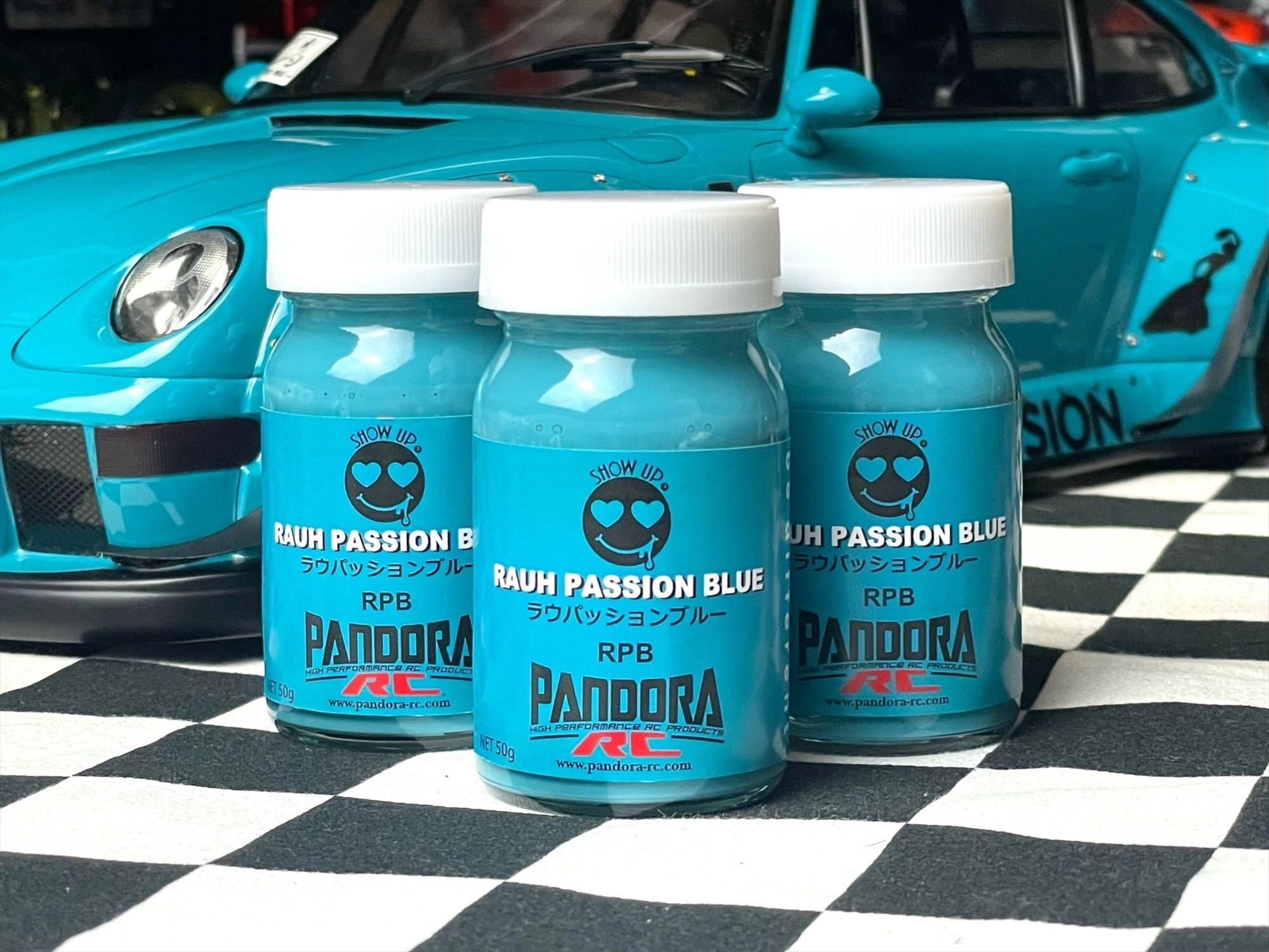 PANDORA RC × SHOW UP コラボ塗料 ＜RAUH-Welt BEGRIFF公認