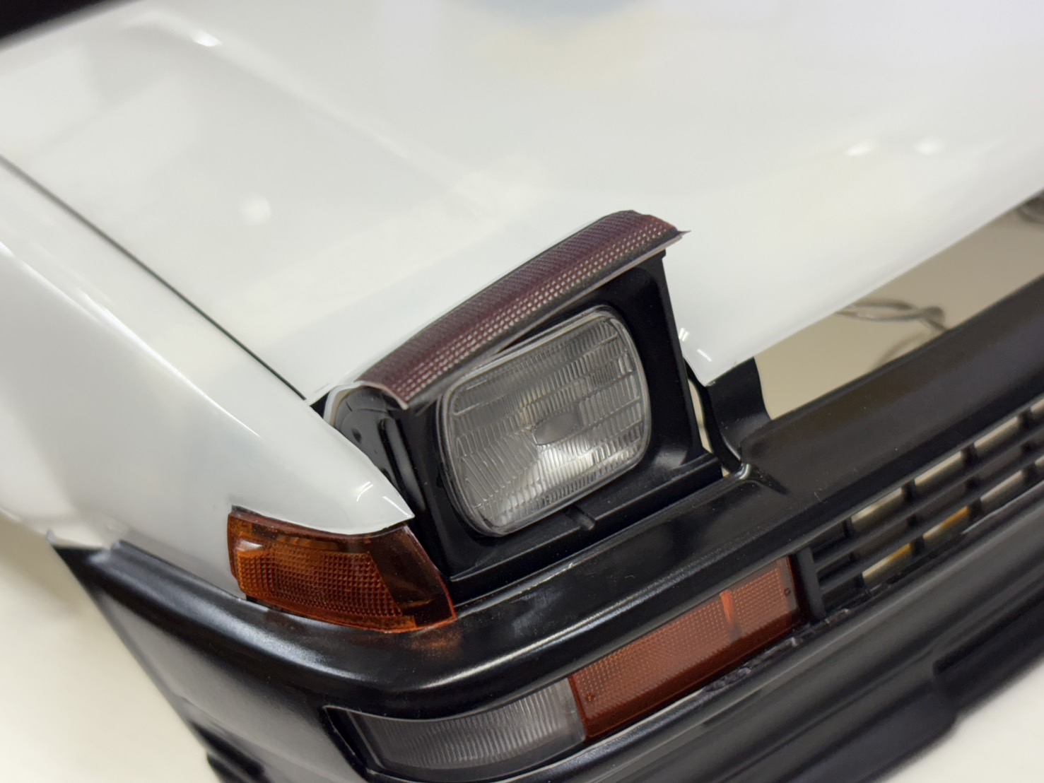 AE86 トレノ リトラ ライトフレーム リトラ枠 AE86トレノは“リトラ”で完成する。──待望の《リトラパーツSET