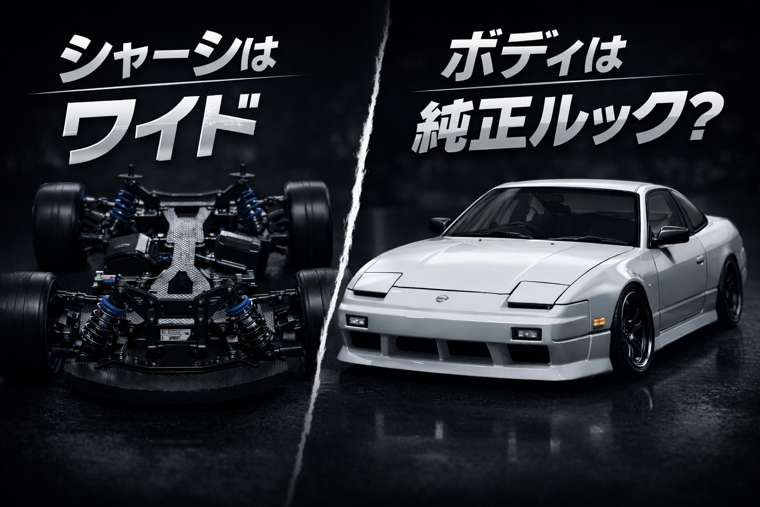 シャーシはワイド、ボディは純正ルック？ | PANDORA RC｜OFFICIAL WEBSITE