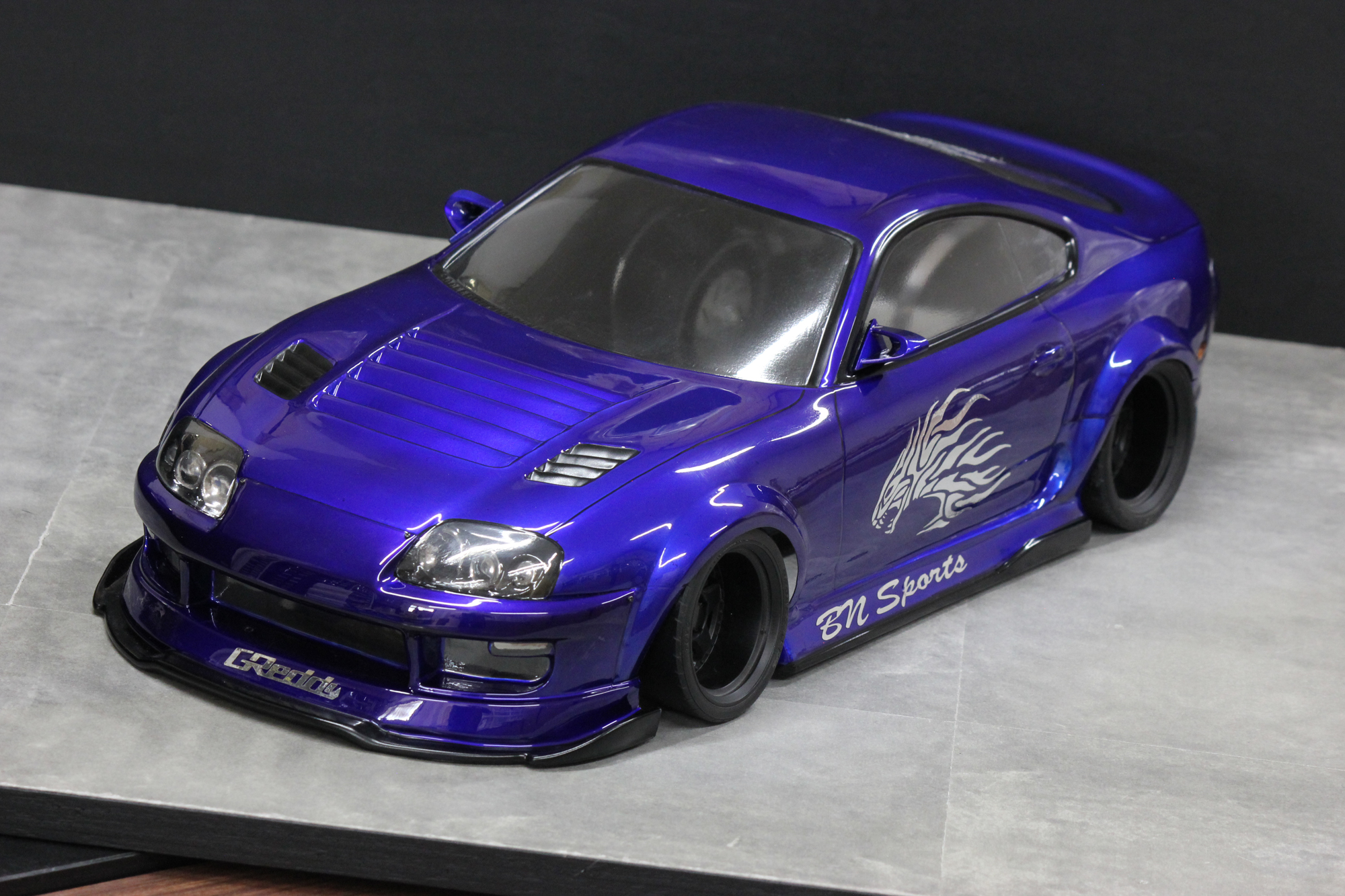 PandoraRC 80スープラ LINE会員限定】80スープラ BLS BN-Sports 試作3回目、ついに塗装完成