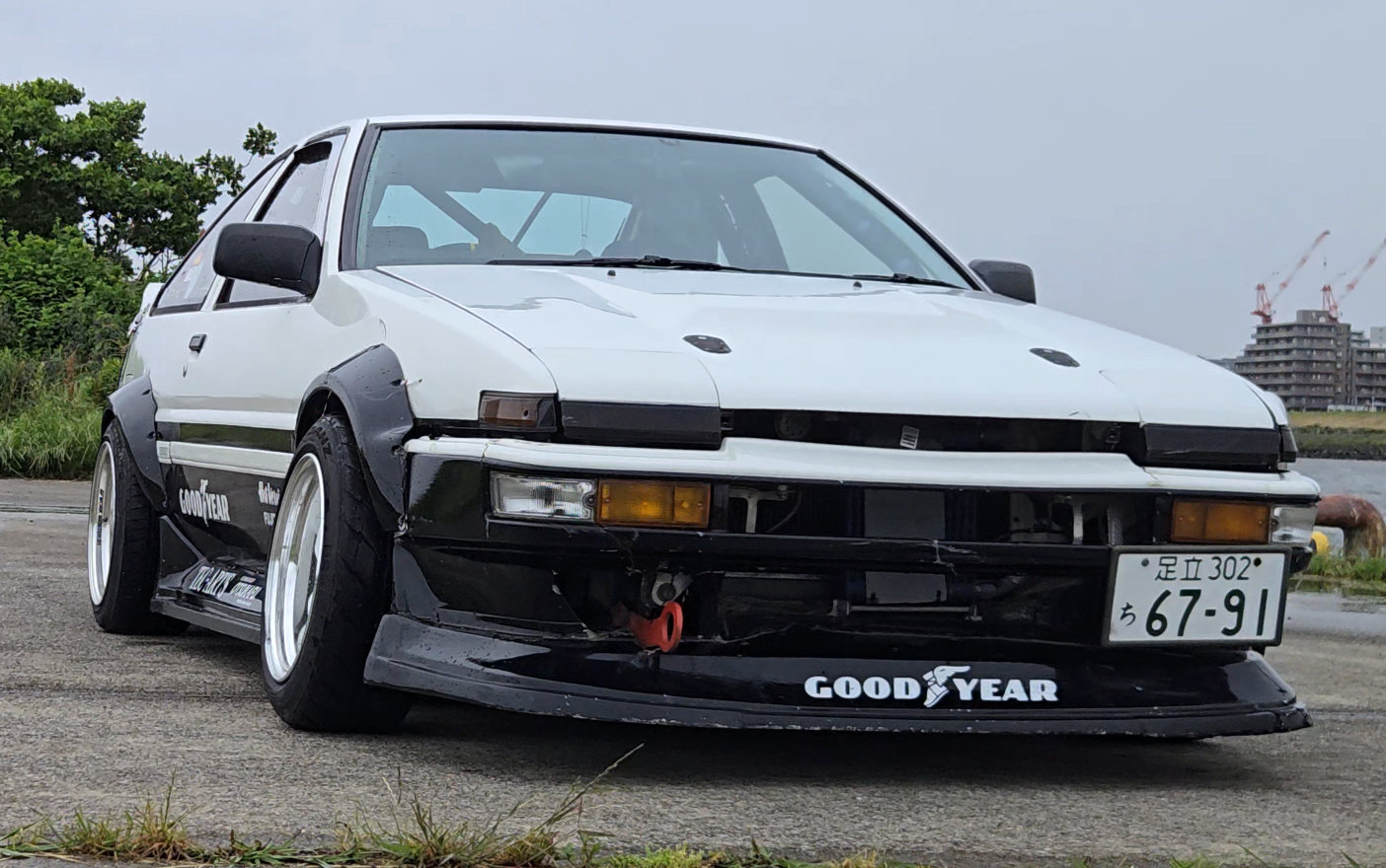 【姉さん18】パンドラRC　土屋圭市風 AE86 トレノ未使用ボディ 姉さん18様専用】パンドラRC 土屋圭市風 AE86 トレノ未使用ボディ