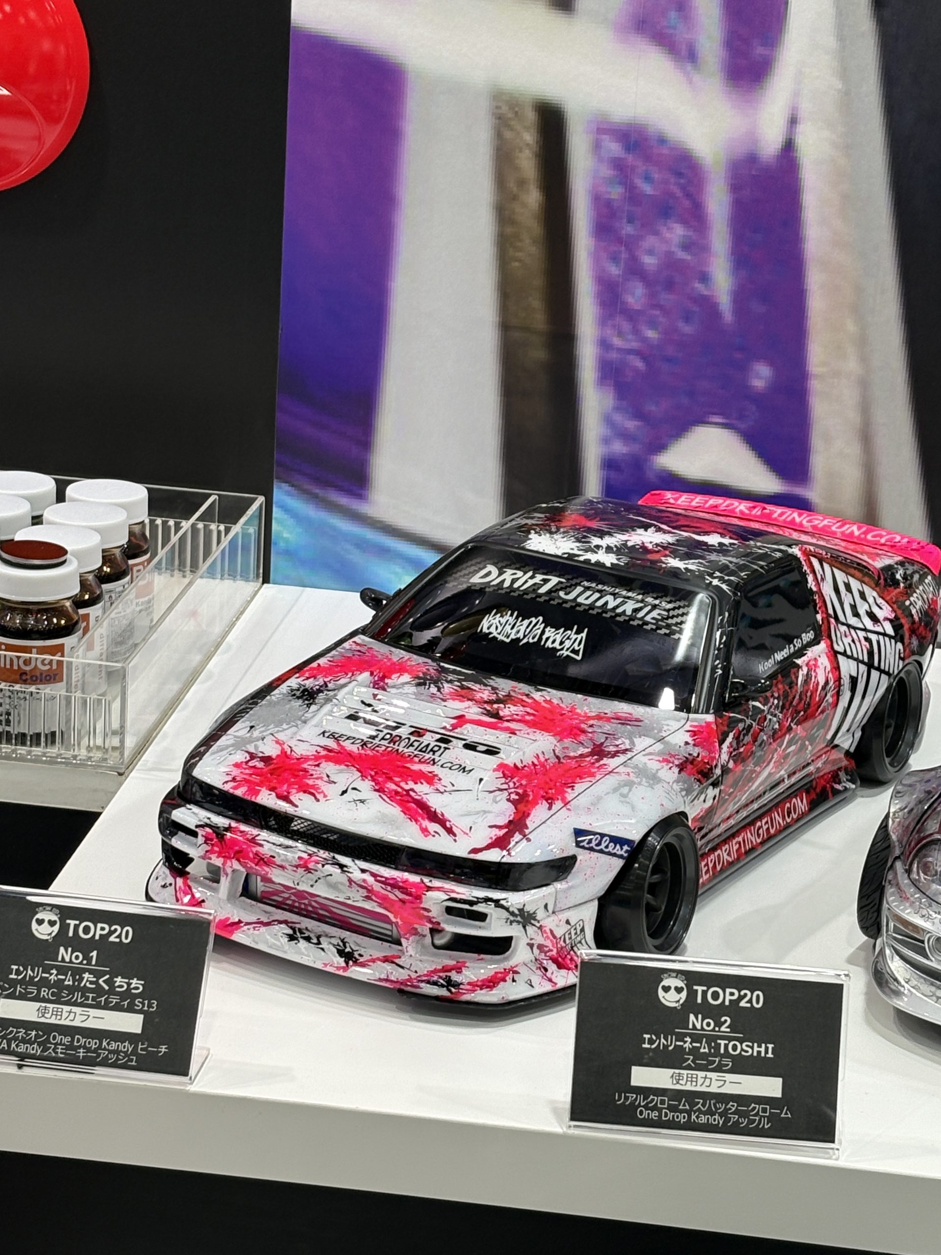 塗装表現がすごい。show upブース ボディコンテストレポート【静岡