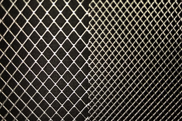 3D  Cross-mesh Decal <plating メッキ>