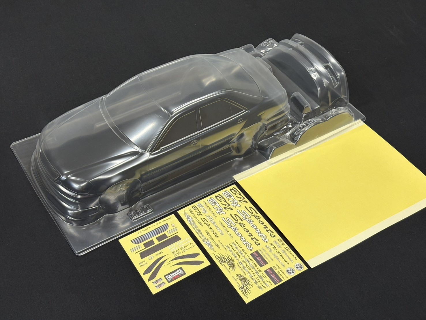 未走行PANDORA１１０マーク２ボディー Toyota マークⅡ JZX110｜BN-Sports [PAB-3221] | PANDORA RC