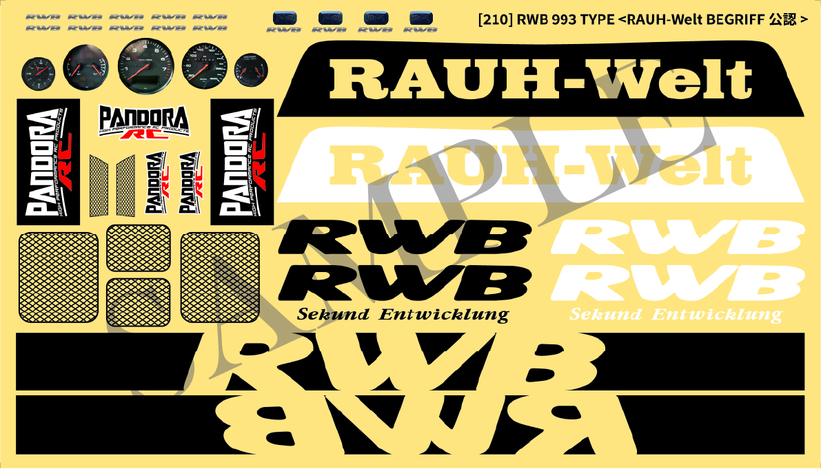 RWB 993 TYPE / RAUH-Welt BEGRIFF