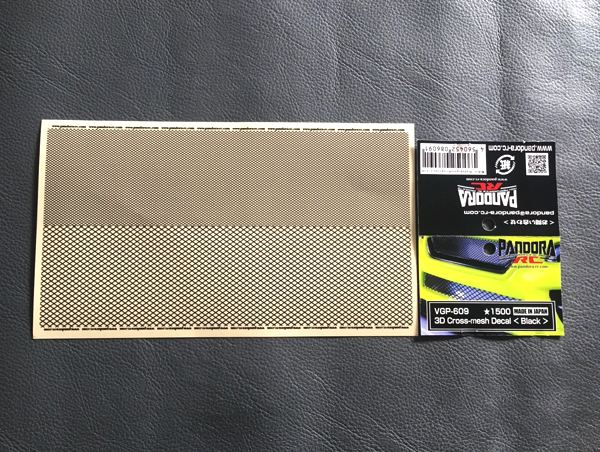 3D  Cross-mesh Decal <Black>