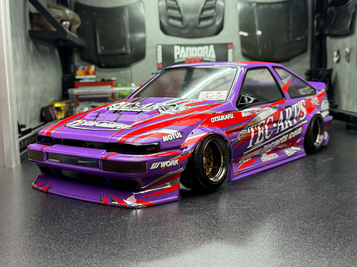 Toyota AE86 TRUENO 3DR / TEC ART'S