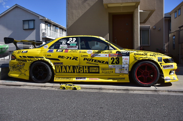 パンドラRC 「BNスポーツ JZX90 マークⅡ 箕輪慎治選手仕様」1/10