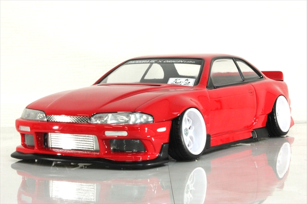 パンドラRC ＢＮスポーツ　S14シルビア後期　製作済ラジコンボディ