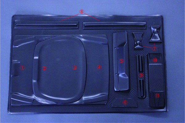 UNDER PANEL SET (Carbon Style)